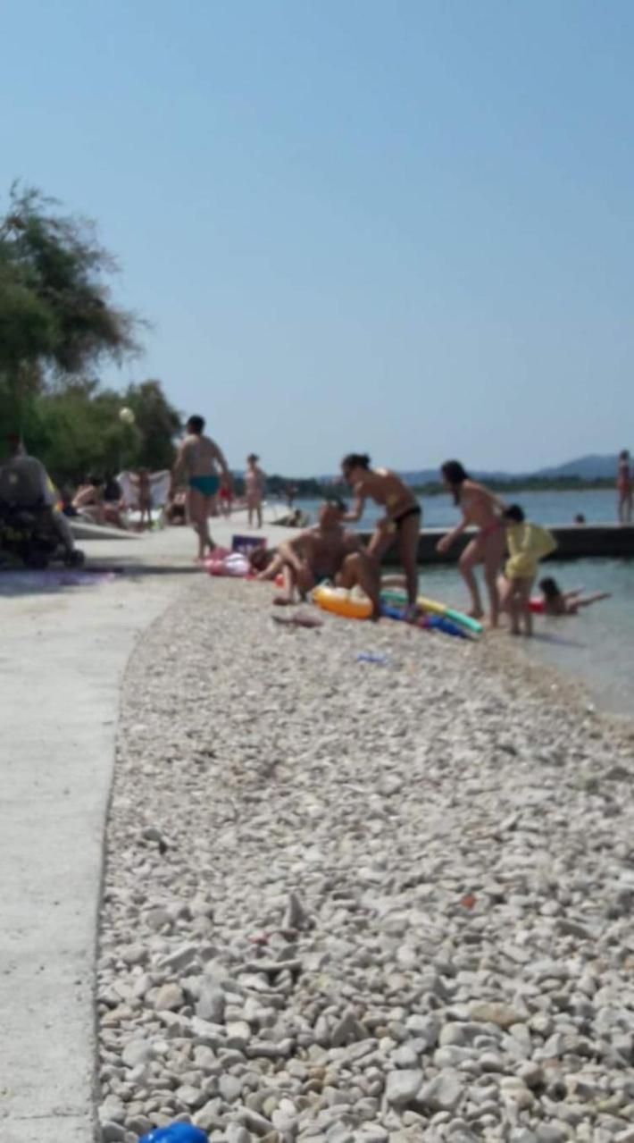 Apartmani Milka Zadar Ruang foto